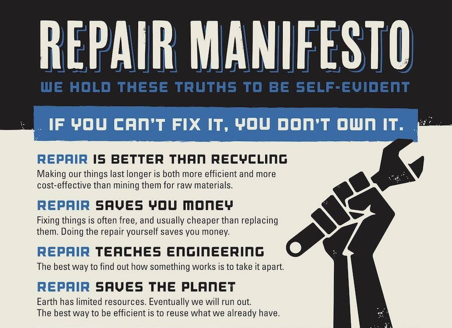 I Fix It Repair Manifesto