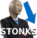 stonks-down