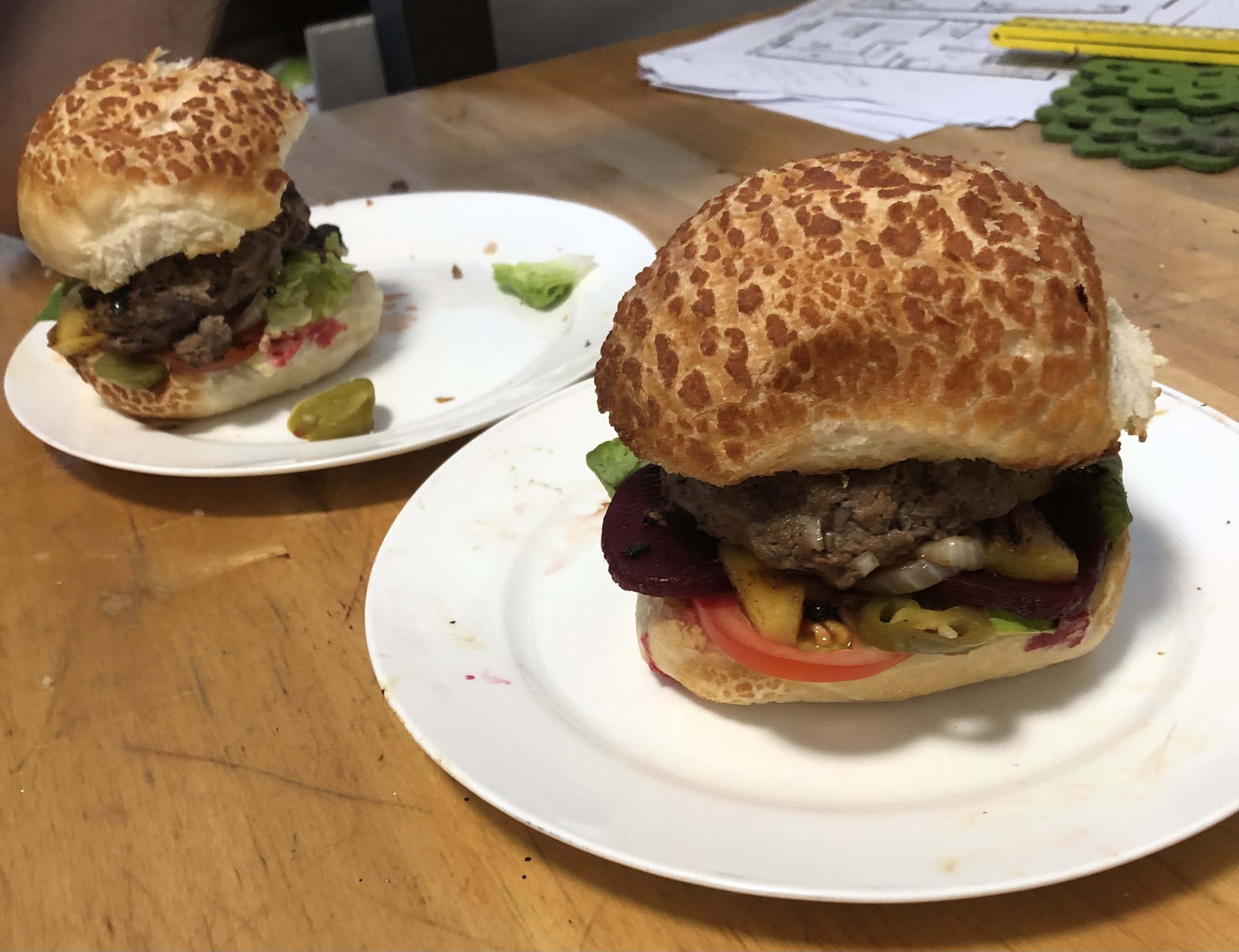 beetroot burgers