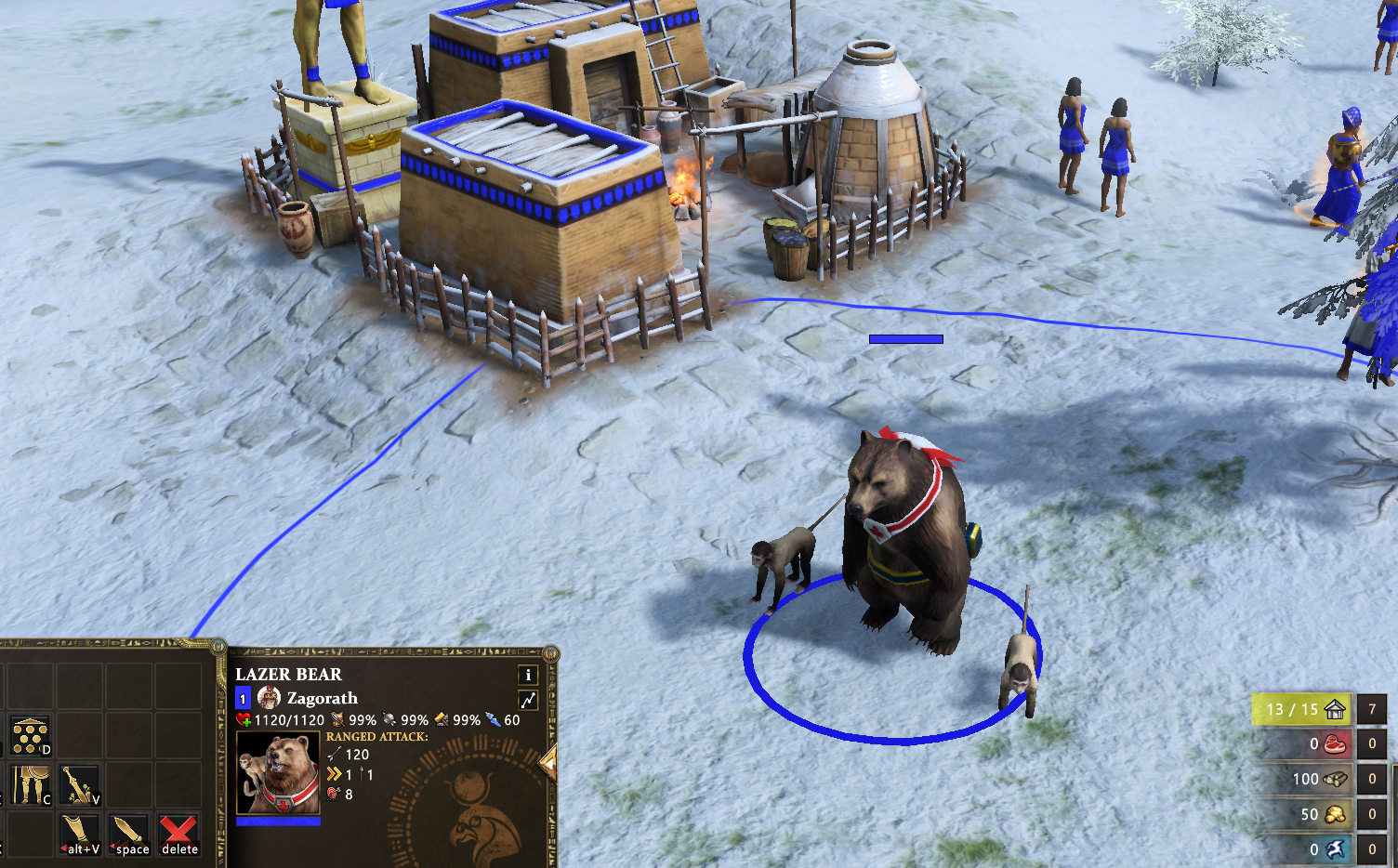 Age of Mythology Laser Bear