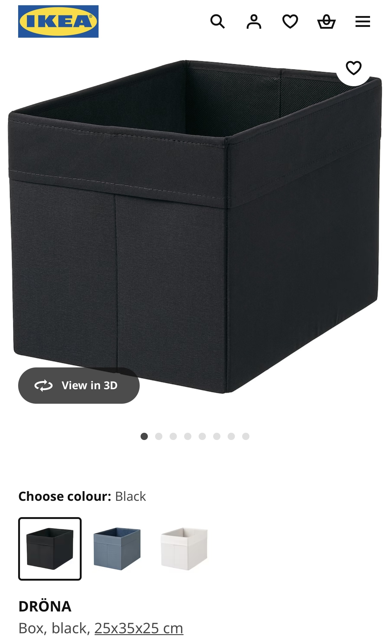 Ikea Drona Box