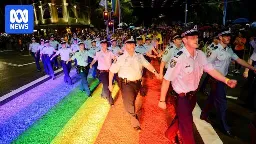 Debate rages over police marching at Sydney Gay and Lesbian Mardi Gras ahead of vote