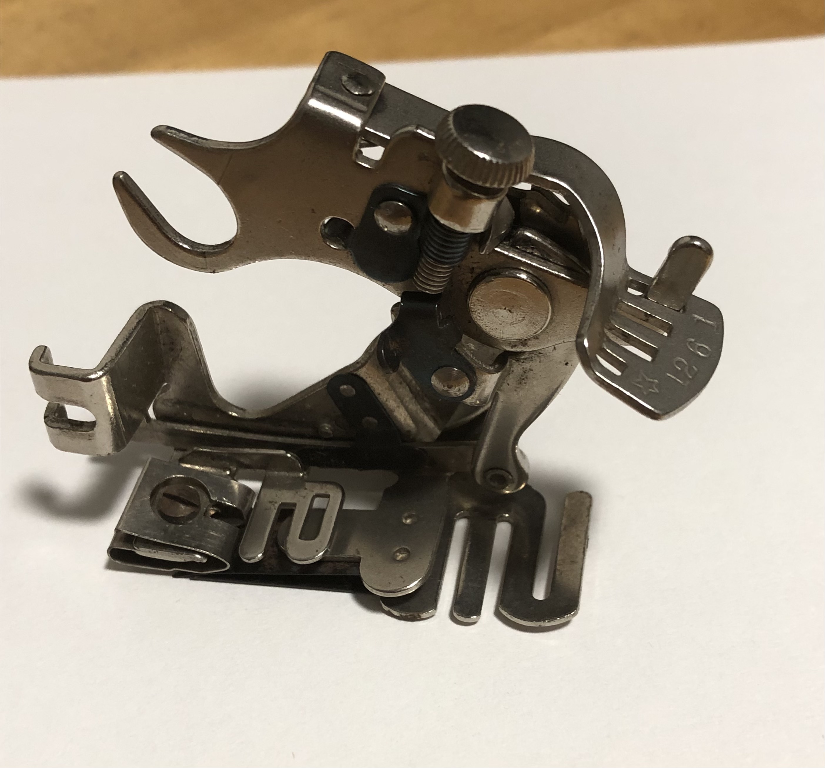 a complicated sewing machine foot