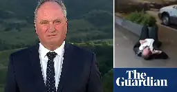 Barnaby Joyce ‘not looking for sympathy’ after video of footpath incident