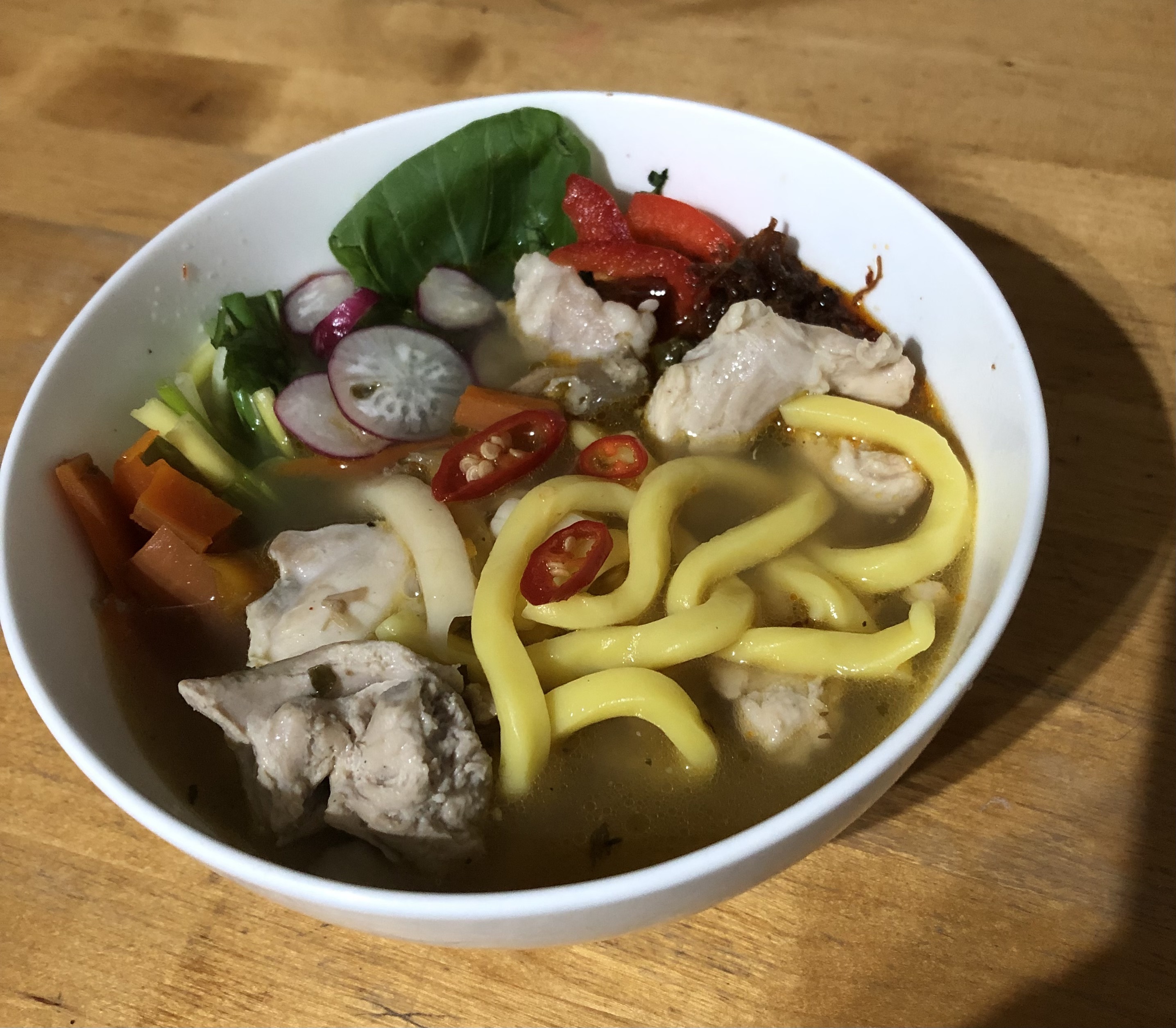 asian ish soup 